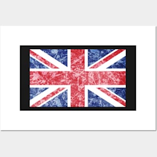 Distressed British Flag - Union Jack Posters and Art